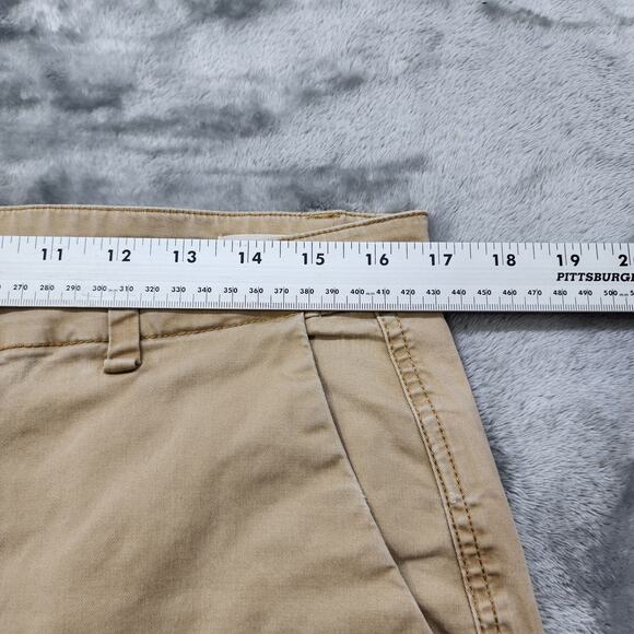 Gap Pants Womens 10 Tan Girlfriend Khaki Straight Stretch Cotton Office Preppy - Picture 9 of 13